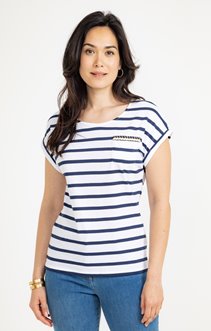 Tee-shirt col rond manches courtes