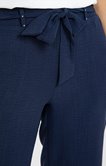 Pantalon large ceinture nouée