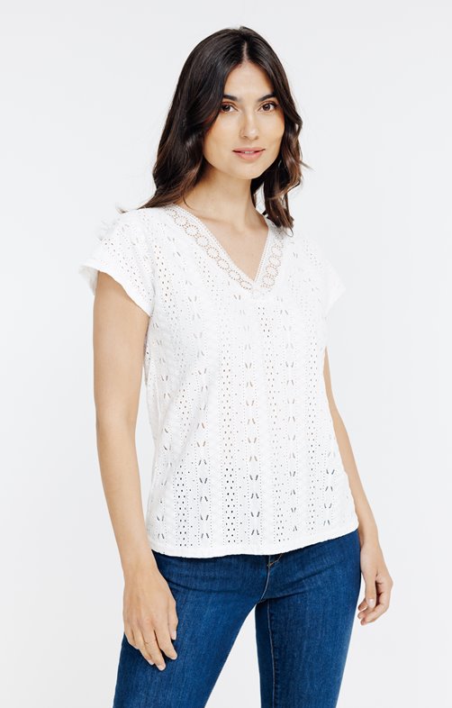 Tee-shirt uni manches courtes