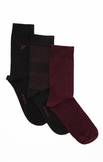 Lot de 3 paires chausettes homme