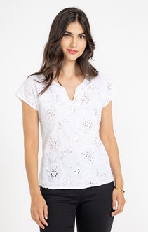Tee-shirt fantaisie manches courtes