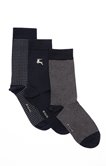 Lot 3 paires de chausettes Cerf