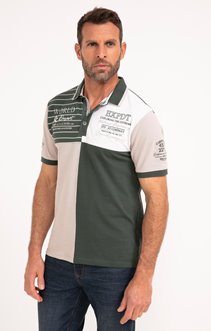 Polo manches courtes Quadro