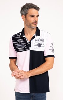 Polo manches courtes Quadro