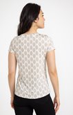 Tee-shirt imprimé col rond