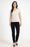 Tee-shirt imprimé col rond