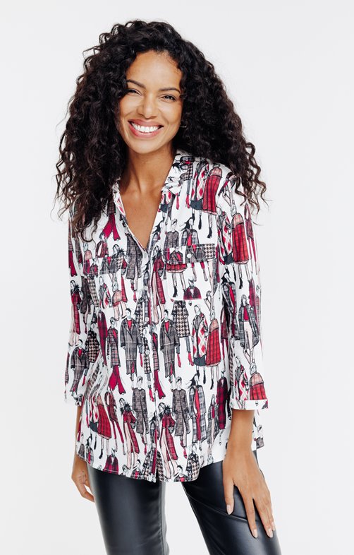 Chemise imprimée
