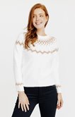 Pull avec jacquard