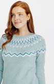 Pull avec jacquard