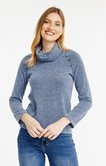 Pull avec boutons fantaisie