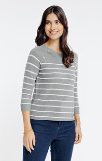 Pull à rayures
