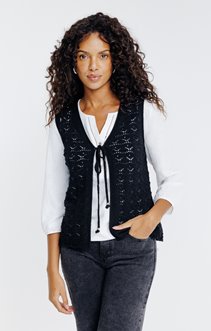 Cardigan sans manche