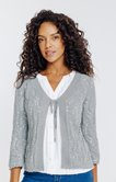 Cardigan ajouré