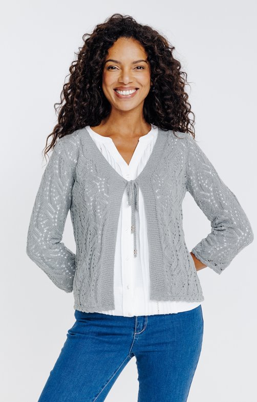 Cardigan ajouré