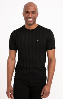 Pull col rond manches courtes Viscote