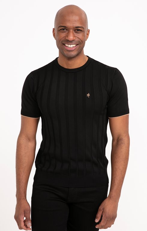 Pull col rond manches courtes Viscote