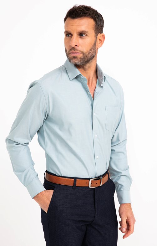 Chemise manches longues Minichevron