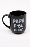 Mug papa fou de foot