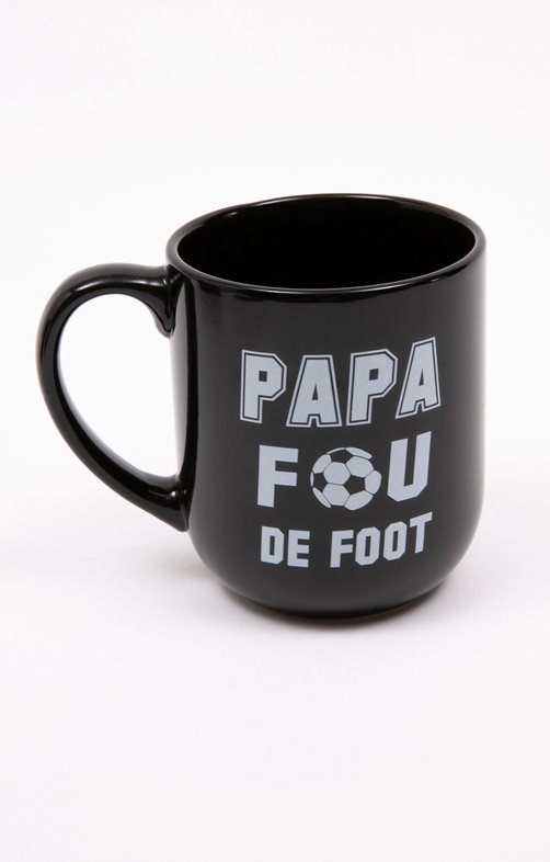Mug papa fou de foot
