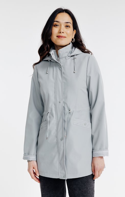 Imperméable à capuche