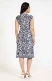 Robe midi cache-coeur