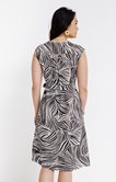 Robe midi portefeuille