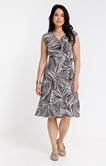 Robe midi portefeuille