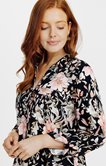 Chemise imprimée fleurs