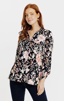 Chemise imprimée fleurs