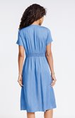 Robe avec fausse patte de boutonnage