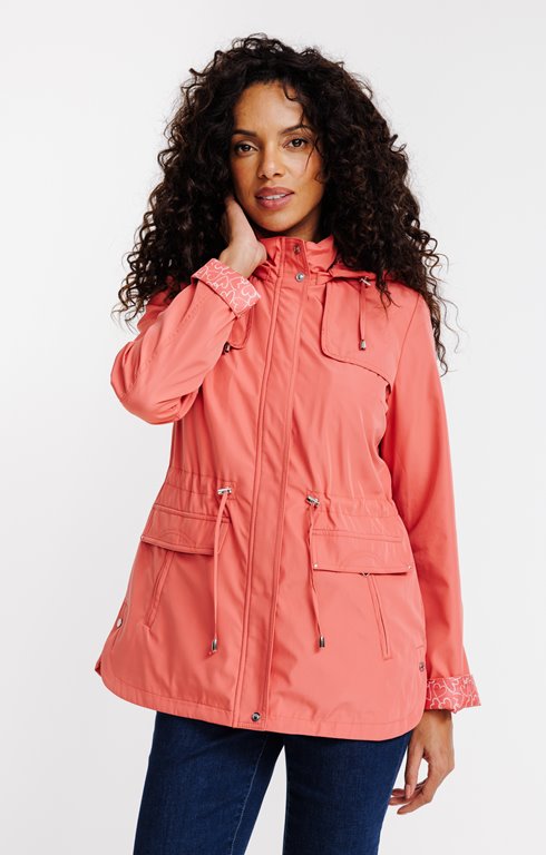 Parka à capuche