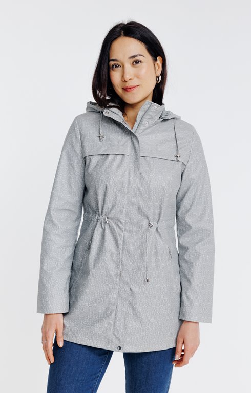 Imperméable à capuche