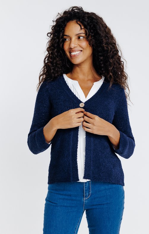 Cardigan avec boutons coco