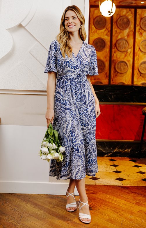 Robe longue cache coeur