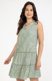 Robe en broderie anglaise