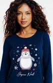 Tee-shirt de Noël pingouin