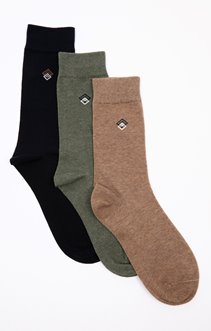 Lot de 3 paires chaussettes homme