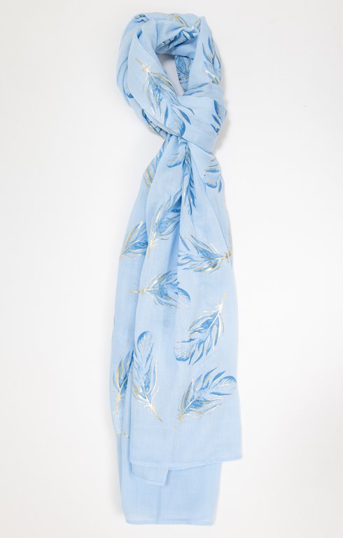 Grand foulard semi-léger imprimé