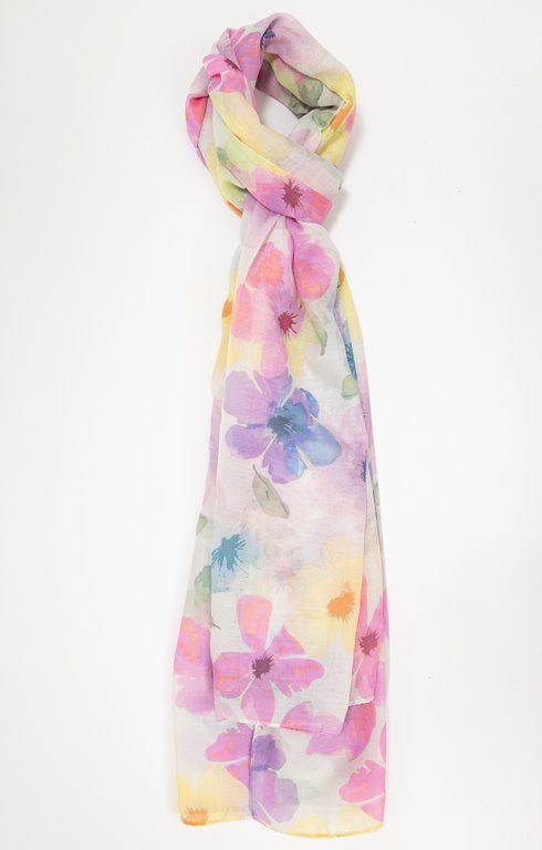 Grand foulard imprimé