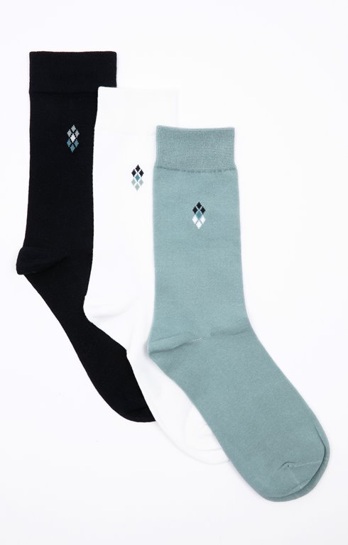 Lot de 3 paires chaussettes homme