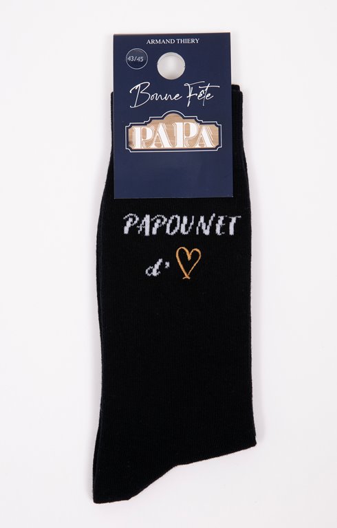 Chaussettes papounet d'amour