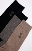 Lot 3 paires chaussettes homme