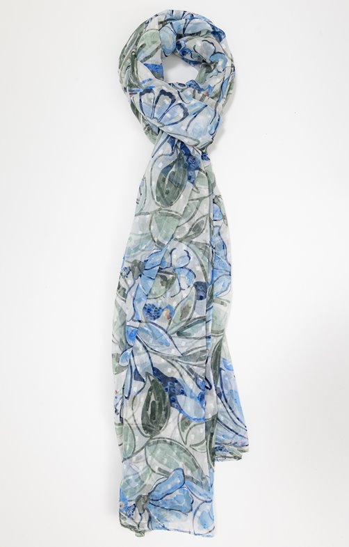 Grand foulard imprimé