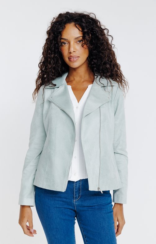 Blouson biker doublé