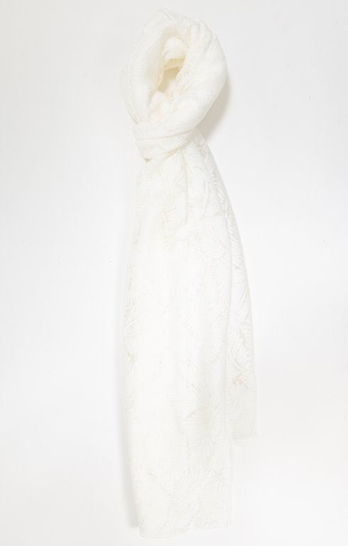 Grand foulard tissé cérémonie