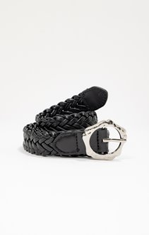 Ceinture pantalon tressée