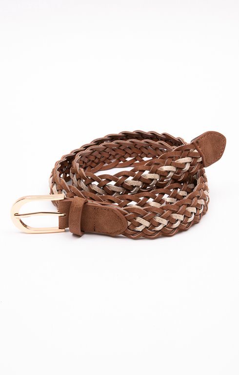 Ceinture de pantalon tressée