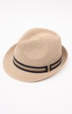 Chapeau en paille camel new