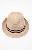 Chapeau en paille camel new
