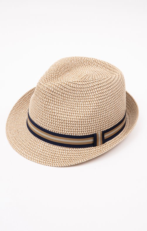 Chapeau en paille camel new